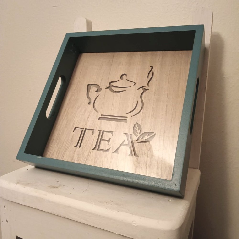 Tea Tray Decor